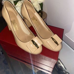 Ferragamo block heels